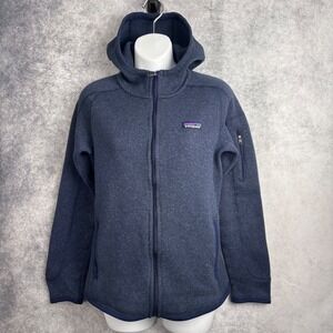 Patagonia Women's Better Sweater Full Zip Hoody in Classic Navy Size Small